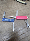 Vtg 2 Pc Victorinox and China Cipro Aptech Multi Function Folding Pocket Knives