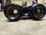 Vtg Trojan Opera Glasses Binoculars Working with Case Good Shape Original Box!