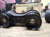 Vtg Trojan Opera Glasses Binoculars Working with Case Good Shape Original Box!