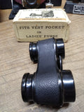 Vtg Trojan Opera Glasses Binoculars Working with Case Good Shape Original Box!