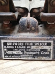 Vtg Griswold Film Splicer Jr. Model 8 & 16mm Movies No. J49041A Cast Iron USA