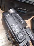 Vtg JVC Compact VHSC Model GR AX47 5 Head Camcorder with Bag Charger Tapes Cords