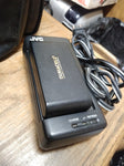 Vtg JVC Compact VHSC Model GR AX47 5 Head Camcorder with Bag Charger Tapes Cords