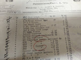 Vtg 1923 Antique Bill Receipt Grier Bros Co Tinware Miners Supplies Pittsburgh