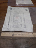 Vtg 1923 Antique Bill Receipt Grier Bros Co Tinware Miners Supplies Pittsburgh