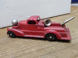 Vtg 1950's Hubley Kiddie Toy Die Cast Metal Fire Engine Complete Original Paint!