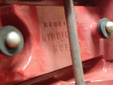 Vtg 1950's Hubley Kiddie Toy Die Cast Metal Fire Engine Complete Original Paint!
