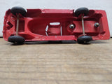 Vtg 1950's Hubley Kiddie Toy Die Cast Metal Fire Engine Complete Original Paint!