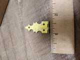 Vtg NOS 1 Dozen Pair Brass Cabinet Hinges Brainerd Mfg Co. 5/8" x 2 3/4" in Box!