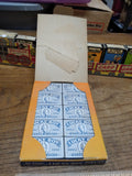 Vtg NOS Lucky Boy Double Edge Razor Blades 20 5 Blade Packs Full Display Box