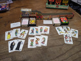 Vtg Disneyland Express Disney Fantasyland Card Games Mickey Mouse Display 1950's