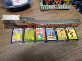 Vtg Disneyland Express Disney Fantasyland Card Games Mickey Mouse Display 1950's