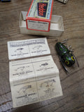 Vtg Heddon Dowagiac Crazy Crawler 2100 BF Fishing Lure Great Condition Orig Box!