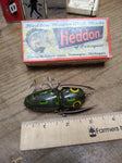 Vtg Heddon Dowagiac Crazy Crawler 2100 BF Fishing Lure Great Condition Orig Box!