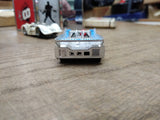 Vtg 1970's Tyco Blue Max McLaren #8 HO Scale Slot Car with Driver Nice!