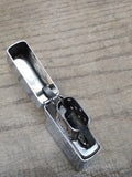 Vtg 1984 Zippo Cigarette Lighter USS KLAKRING FFG 42 Polished Chrome Nice Shape!