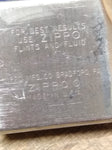 Vtg 1984 Zippo Cigarette Lighter USS KLAKRING FFG 42 Polished Chrome Nice Shape!