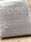Vtg 1984 Zippo Cigarette Lighter USS KLAKRING FFG 42 Polished Chrome Nice Shape!