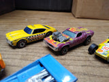 Vtg 10 Pc HOT WHEELS Redline Diecast Car Lot 1969 70 73 74 75 Short Order Mustan