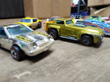 Vtg 10 Pc HOT WHEELS Redline Diecast Car Lot 1969 70 73 74 75 Short Order Mustan