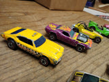 Vtg 10 Pc HOT WHEELS Redline Diecast Car Lot 1969 70 73 74 75 Short Order Mustan
