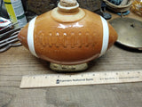 Vtg Jim Beam Kentucky Bourbon Whiskey Regal NFL Football Decanter EMPTY Nice!