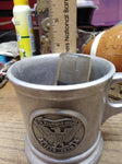 Vtg RWP 1776 1976 Pewter Shaving Mug Eveready Lucite Handle 9341 Shaving Brush