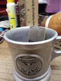 Vtg RWP 1776 1976 Pewter Shaving Mug Eveready Lucite Handle 9341 Shaving Brush