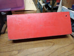 Vtg Snap On Tools Corp. KRA 104 Red Heavy Steel Tool Box 14" x 5 1/4" Nice! #1