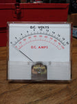 Vtg Hoyt DC Amp Panel Meter DC Volts Insert Display Ammeter Made In USA