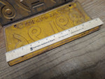 Vtg Matching Set Pennsylvania 1936 License Plate Tag 89L96 Man Cave Hot Rat Rod