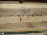 Vtg LANE Miniature Cedar Chest Wooden Dresser Box Davis Furniture Co Butler Pa
