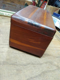 Vtg LANE Miniature Cedar Chest Wooden Dresser Box Davis Furniture Co Butler Pa
