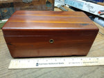 Vtg LANE Miniature Cedar Chest Wooden Dresser Box Davis Furniture Co Butler Pa