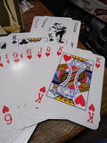Vtg Wembley Casino And Lounge Nifty Jumbo Deck Playing Cards 8 Times Larger Nice