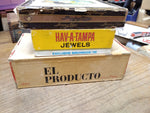 Vtg 3 Piece Cigar Box Lot La Flor De Garcia Y Vega Hav A Tampa El Producto