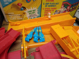 Vtg 1966 Crazy Cycle The Wacky Motorcycle Rally Set Transogram Co #3734 Orig Box