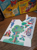 Vtg 1966 Crazy Cycle The Wacky Motorcycle Rally Set Transogram Co #3734 Orig Box
