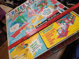 Vtg 1966 Crazy Cycle The Wacky Motorcycle Rally Set Transogram Co #3734 Orig Box