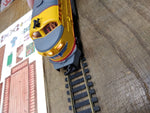 Vtg AHM HO Train Set Union Pacific Diesel Locomotive Cars Track Scenery+ Working