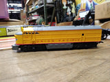 Vtg AHM HO Train Set Union Pacific Diesel Locomotive Cars Track Scenery+ Working