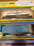 Vtg AHM HO Train Set Union Pacific Diesel Locomotive Cars Track Scenery+ Working
