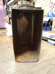 Vtg 2 Gallon Quaker State Oil Refining Co Gold Seal Motor Oil Can Oil City Pa.