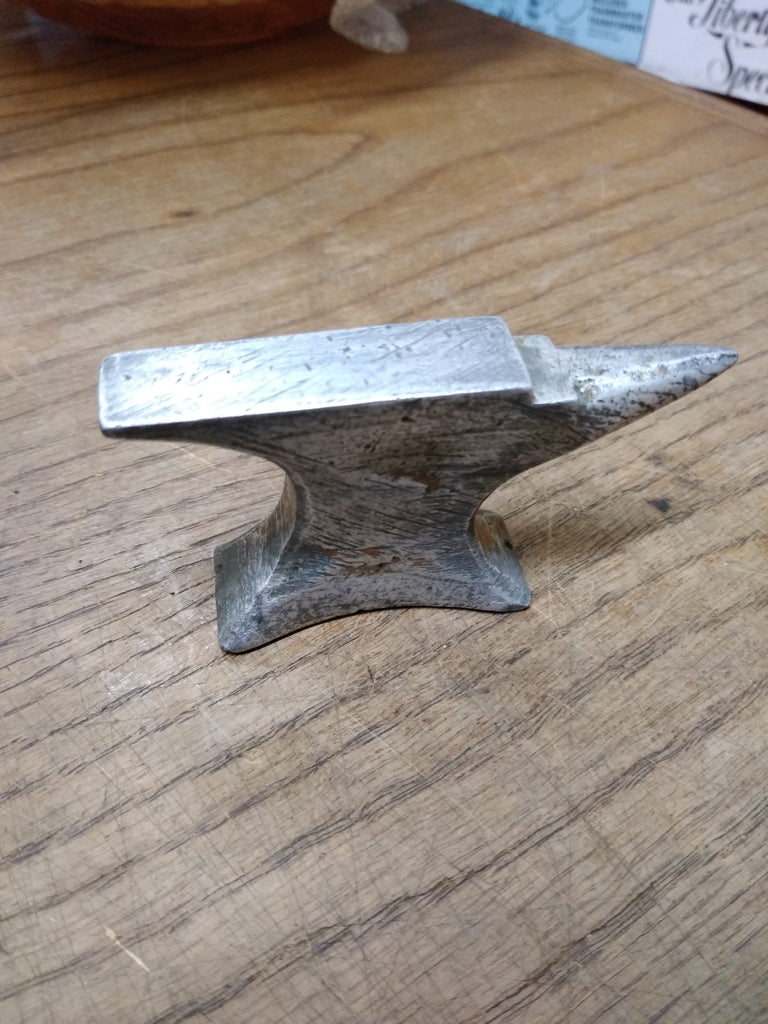 Mini Anvel Vtg Watch Makers Jewelers Miniature Anvil Cast Aluminum Smithing Tool ...