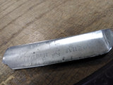 Vtg 2 Piece Straight Razor Parts and Repair Lot Burnell Crown Double Arrow