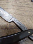 Vtg 2 Piece Straight Razor Parts and Repair Lot Burnell Crown Double Arrow