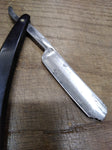Vtg 2 Piece Straight Razor Parts and Repair Lot Burnell Crown Double Arrow
