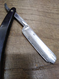 Vtg 2 Piece Straight Razor Parts and Repair Lot Burnell Crown Double Arrow