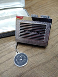 Vtg Juliette Super Micro 9 Transistor Pocket Radio Model 713 Japan Original Case