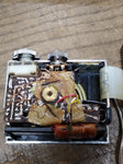 Vtg Juliette Super Micro 9 Transistor Pocket Radio Model 713 Japan Original Case